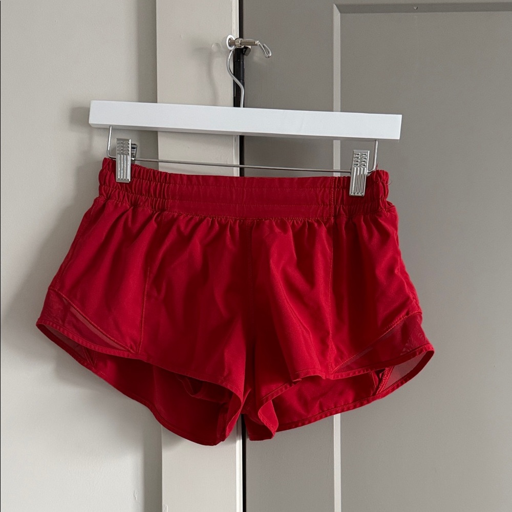 Hotty hot shorts red size 8